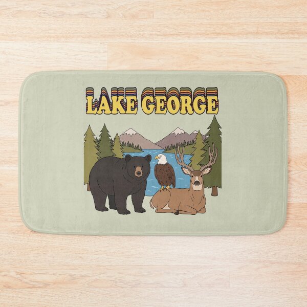 Item preview, Retro Lake George New York Wildlife Adirondacks  designed and sold by Milasneeze.