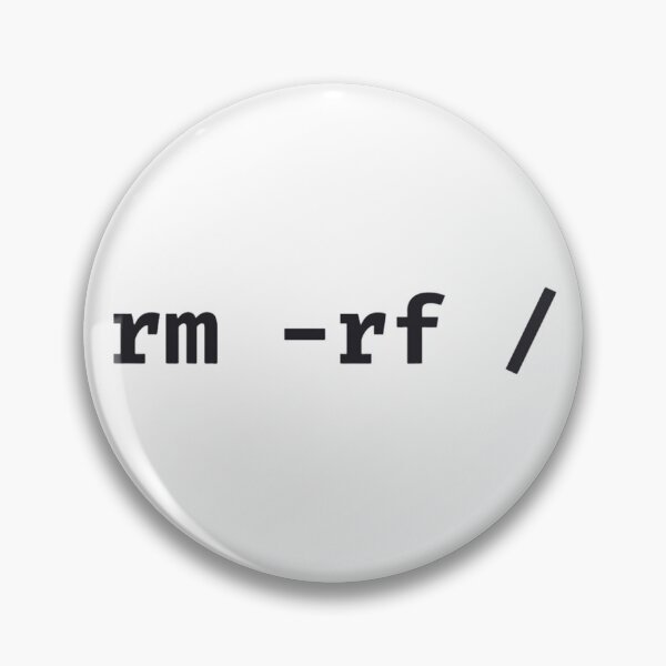 Item preview, Funny Terminal Command rm -f T-Shirt - Developer & Sysadmin Tech Gift Black Font designed and sold by cybertreat.