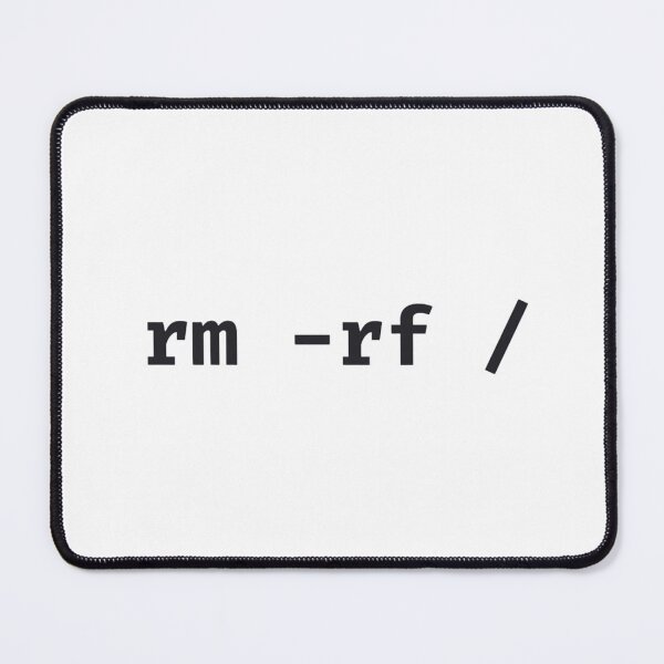 Item preview, Funny Terminal Command rm -f T-Shirt - Developer & Sysadmin Tech Gift Black Font designed and sold by cybertreat.