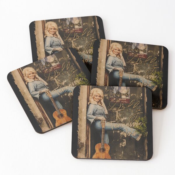 Item preview, Dolly-Parton, Raised on Dolly & Tennessee Vols Vintage  designed and sold by Witchfoundart.