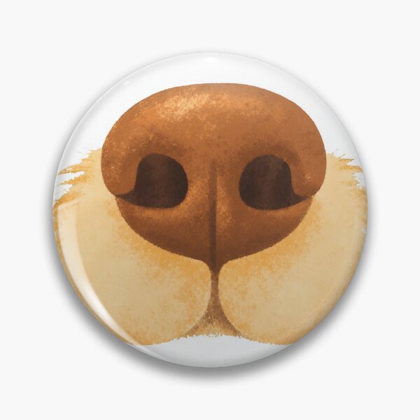 Item preview, Cute Dog Snout – Boop The Snoot Golden Retriever Muzzle designed and sold by meghnad.