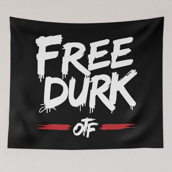 Item preview, otf free durk chicago rap graphic designed and sold by opeezy.