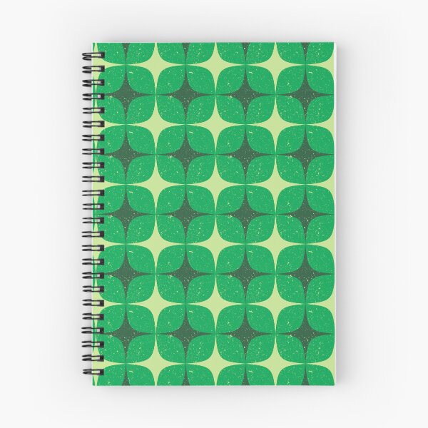 Item preview, Retro Atomic Petal Grid – Distressed Mod Geometric Pattern | Green designed and sold by Frohyou.