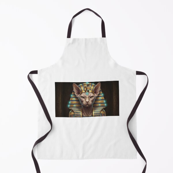 Item preview, Regal Ancient Egyptian Sphynx Cat Pharaoh Art designed and sold by Arc2020.