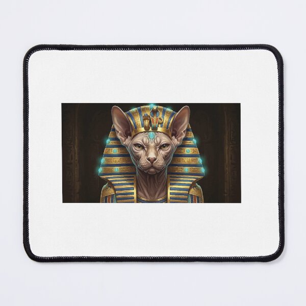 Item preview, Regal Ancient Egyptian Sphynx Cat Pharaoh Art designed and sold by Arc2020.