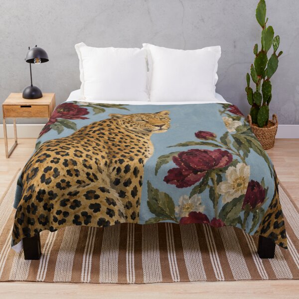 Item preview, Leopard in Bloom designed and sold by Quiet Sun.
