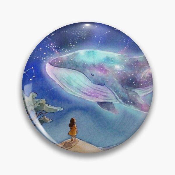 Item preview, Cosmic Whale Starry Night Sky designed and sold by Dreamic.Art.