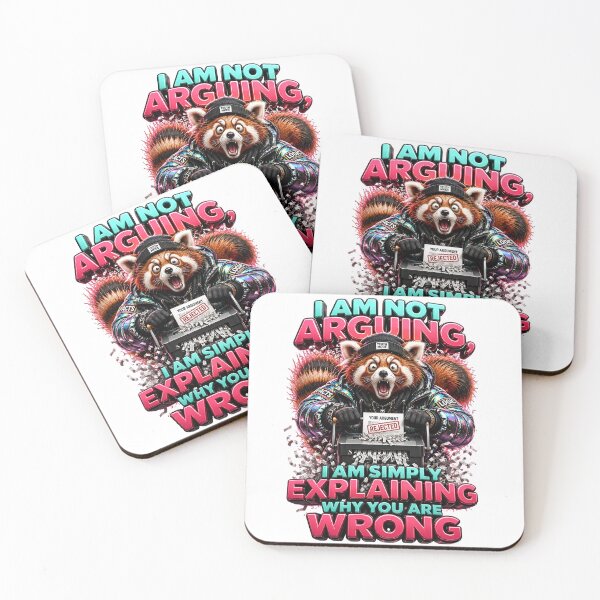 Item preview, I Am Not Arguing I Am Simply Explaining Why You Are Wrong Red Panda designed and sold by Sovereign Supply Co..