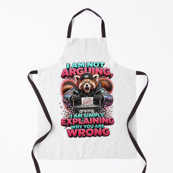 Item preview, I Am Not Arguing I Am Simply Explaining Why You Are Wrong Red Panda designed and sold by Sovereign Supply Co..