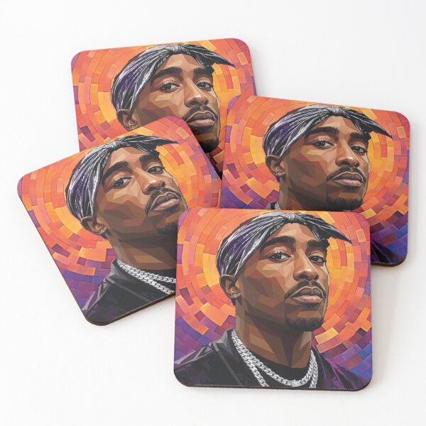Artikelvorschau, Tupac Shakur 2Pac Hip Hop Rapper Musik Kunst entworfen und verkauft von LEGENDS ICONART GALLERY.