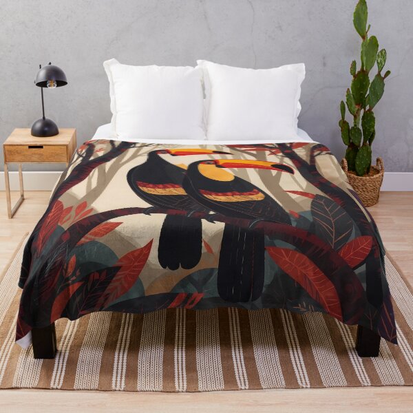 Item preview, Amazon Toucans – Contemporary Tropical Bird Art designed and sold by BrazilArtShop.