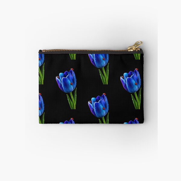 Item preview, Ladybugs on an Electric Blue Tulip designed and sold by Kimberly Palmer.