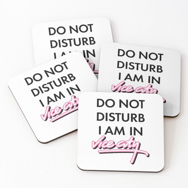 Item preview, Don't disturb! I'm in Vice City designed and sold by venus-print.