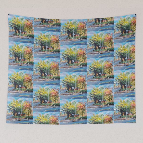 Item preview, Look What Autumn Did - colourful trees designed and sold by LittleLiz.