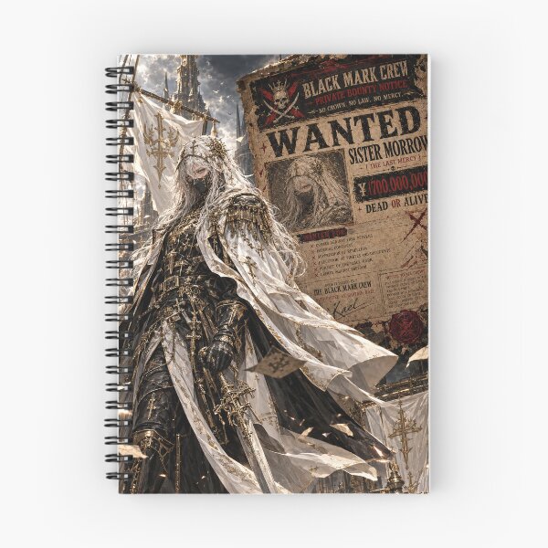 Item preview, Sister Morrow – “The Last Mercy” | White Crown Wanted Poster | Dark Fantasy Art designed and sold by Boomaroo.