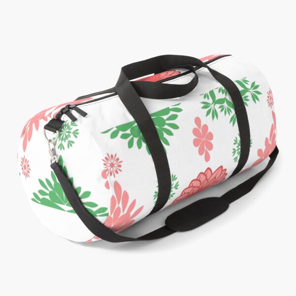 Item preview, Pink and Green Floral Mandala Pattern with Decorative Botanical Motifs on White Background designed and sold by Ei-Ei.