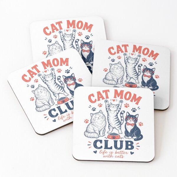 Item preview, Cat mom club designed and sold by Tiny-Love ⭐⭐⭐⭐⭐.