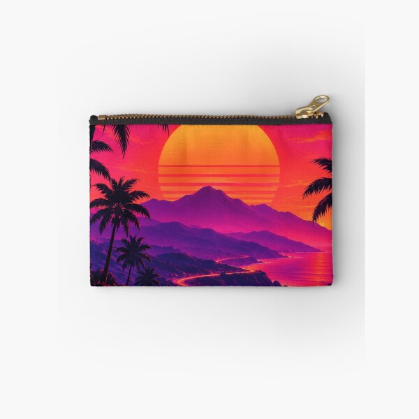 Item preview, Neon Sunset Highway Retro 80s designed and sold by i-corp.