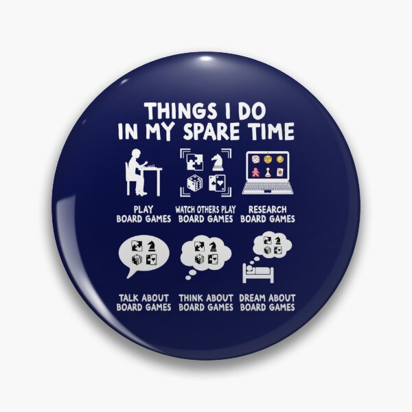 Item preview, Things I Do In My Spare Time Board Game designed and sold by RowenaGagnonz.