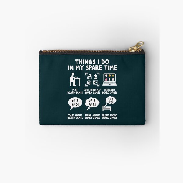 Item preview, Things I Do In My Spare Time Board Game designed and sold by RowenaGagnonz.