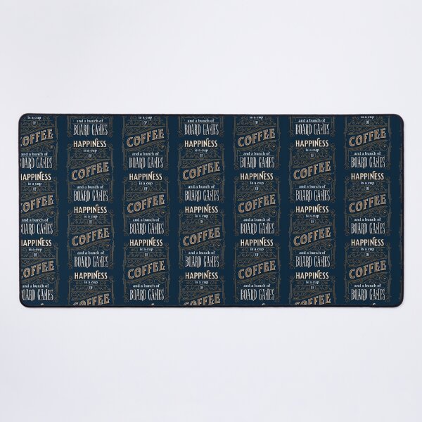 Item preview, Happiness Is Coffee And Board Games - Vintage Vibes designed and sold by RowenaGagnonz.
