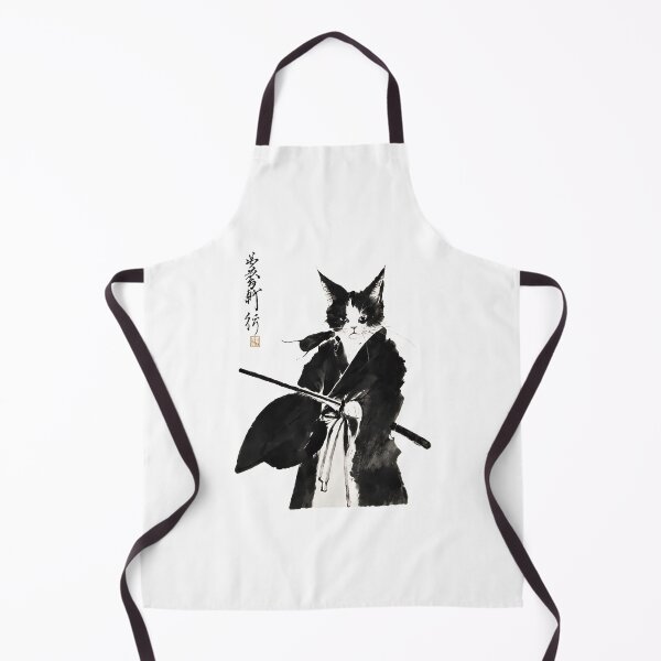 Item preview, Samurai cat designed and sold by SoyLamderma.