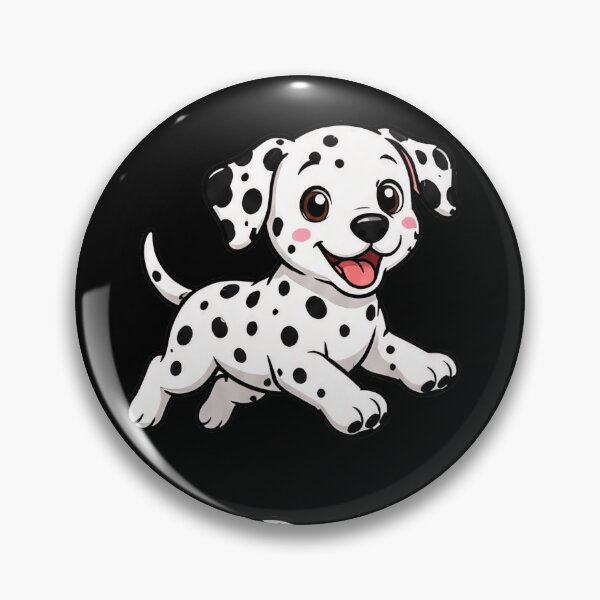 Item preview, Cute Dalmatian stickers and apparel design designed and sold by rafaeltto.
