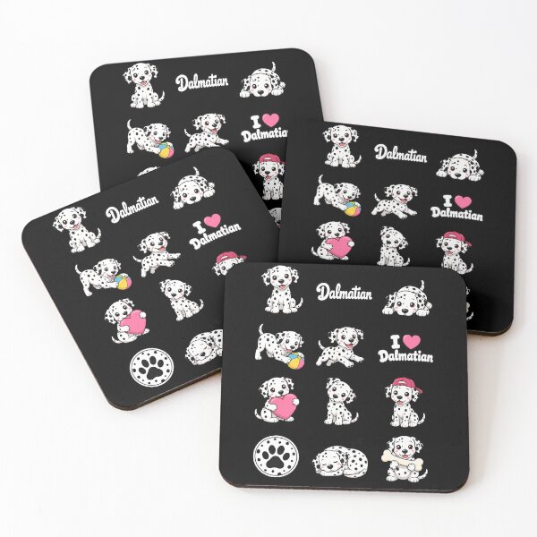 Item preview, Cute Dalmatian stickers and apparel design designed and sold by rafaeltto.