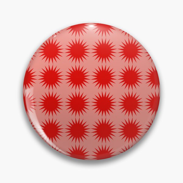 Artikelvorschau, Space Age Starburst – Minimalistisches Vintage-Sonnenstrahlenmuster | Rot entworfen und verkauft von Frohyou.