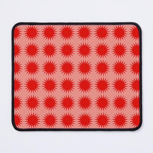 Item preview, Space Age Starburst – Minimalist Vintage Sunburst Pattern | Red designed and sold by Frohyou.