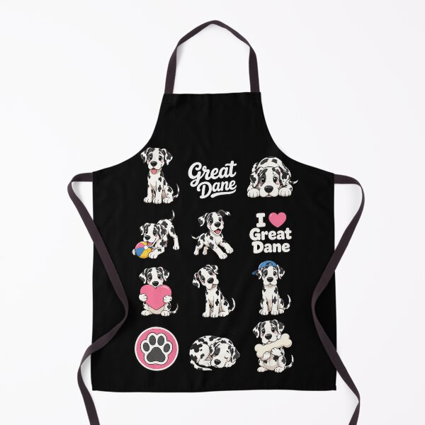 Item preview, Cute Great Dane stickers and apparel design designed and sold by rafaeltto.