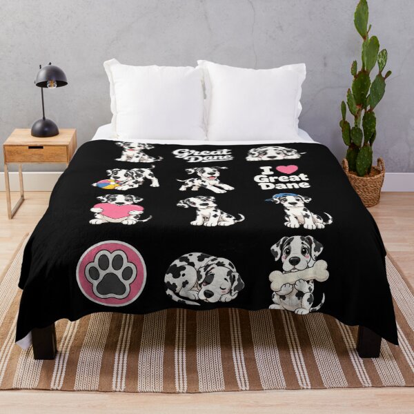Item preview, Cute Great Dane stickers and apparel design designed and sold by rafaeltto.
