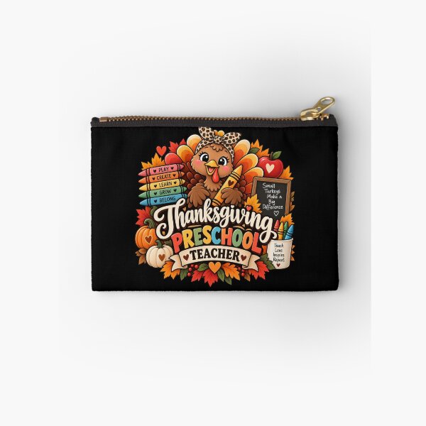 Item preview, Thanksgiving Preschool Teacher Gift Little Turkeys Fall Style designed and sold by Corvoria.