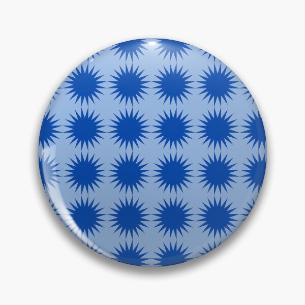 Item preview, Space Age Starburst – Minimalist Vintage Sunburst Pattern | Blue designed and sold by Frohyou.
