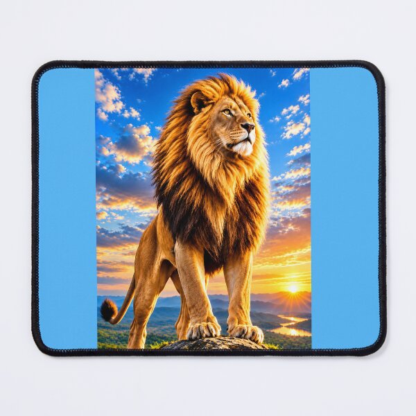 Item preview, Majestic Lion at Golden Sunset designed and sold by MagicCrystal.