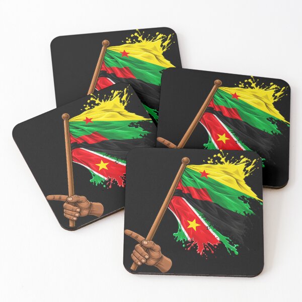 Item preview, Guadeloupe Martinique French Guiana flag set designed and sold by West indian touch.
