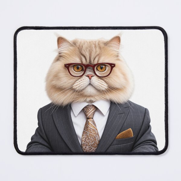Item preview, Don’t Blame Me, I Voted for the Persian Cat – Suited Cat Election Joke designed and sold by Mirgonhood.