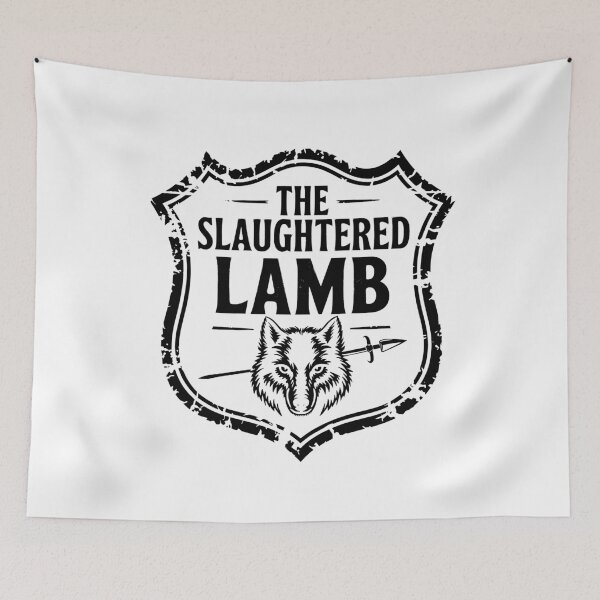 Item preview, The Slaughtered Lamb Merch designed and sold by MoonrootStudio.