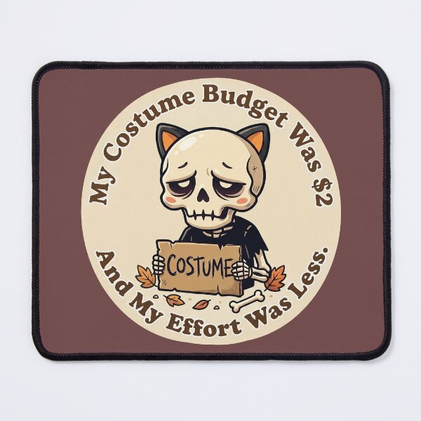 Item preview, Low Effort Costume Skeleton Design designed and sold by NadinArtStudio.