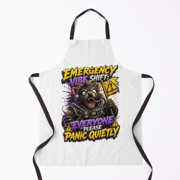 Item preview, Emergency Vibe Shift Everyone Please Panic Quietly Badger designed and sold by Sovereign Supply Co..