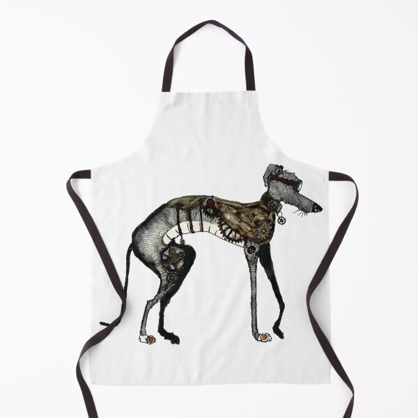 Item preview, STEAM PUNK GREYHOUND (g1213) designed and sold by Hares & Critters.