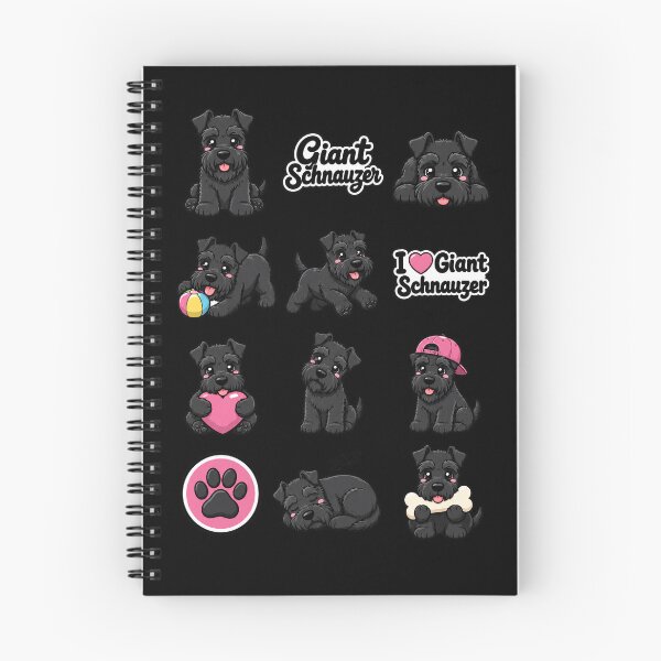 Item preview, Cute Giant Schnauzer stickers and apparel design designed and sold by rafaeltto.