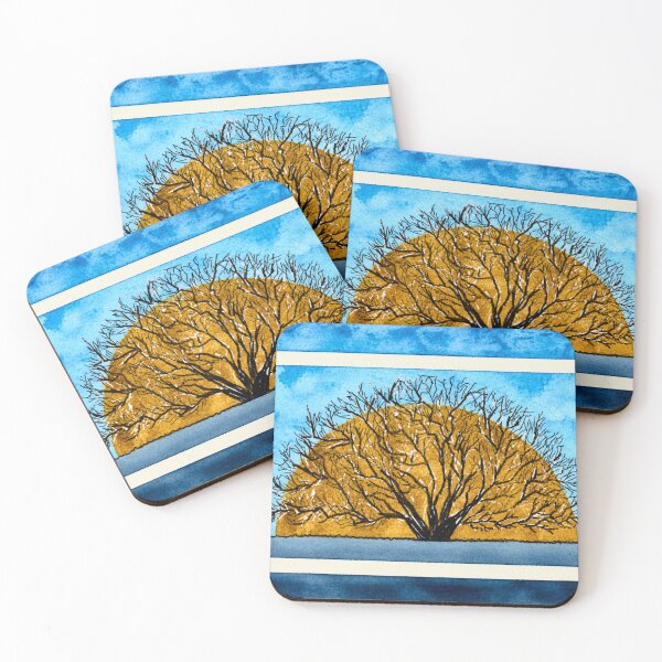 Item preview, Winter Tree Beneath a Golden Sun designed and sold by ArithraStudio.