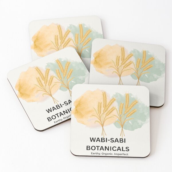 Item preview, Wabi Sabi Earthy Botanical Wheat Line Art designed and sold by Jazzytouch.