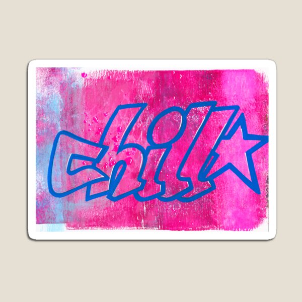 Item preview, Graffiti Word Art - 'Chill' designed and sold by ANGEL ART.