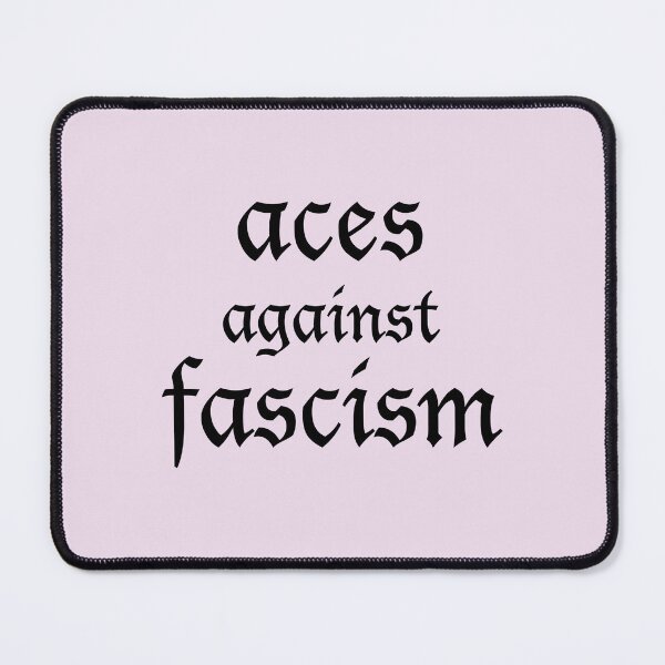Item preview, aces against fascism designed and sold by DeltaQuadrant.