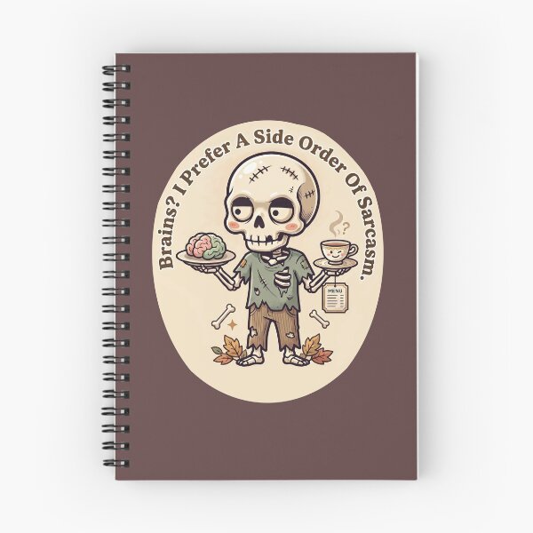Item preview, Sarcastic Zombie Skeleton Design designed and sold by NadinArtStudio.