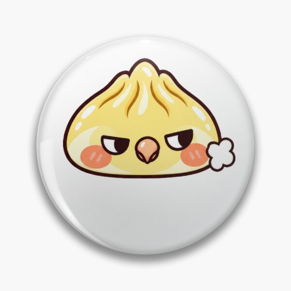 Item preview, Cockatiel dumpling sticker pack designed and sold by BigfeetLittlepaws.