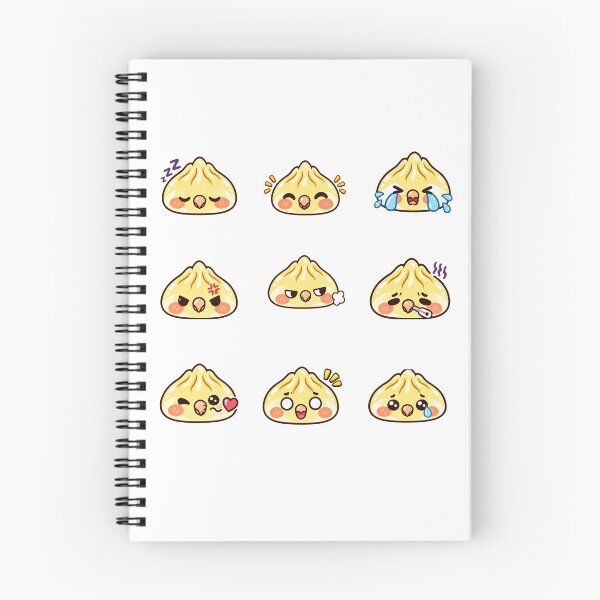 Item preview, Cockatiel dumpling sticker pack designed and sold by BigfeetLittlepaws.