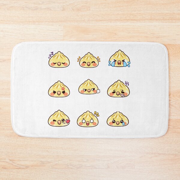 Item preview, Cockatiel dumpling sticker pack designed and sold by BigfeetLittlepaws.